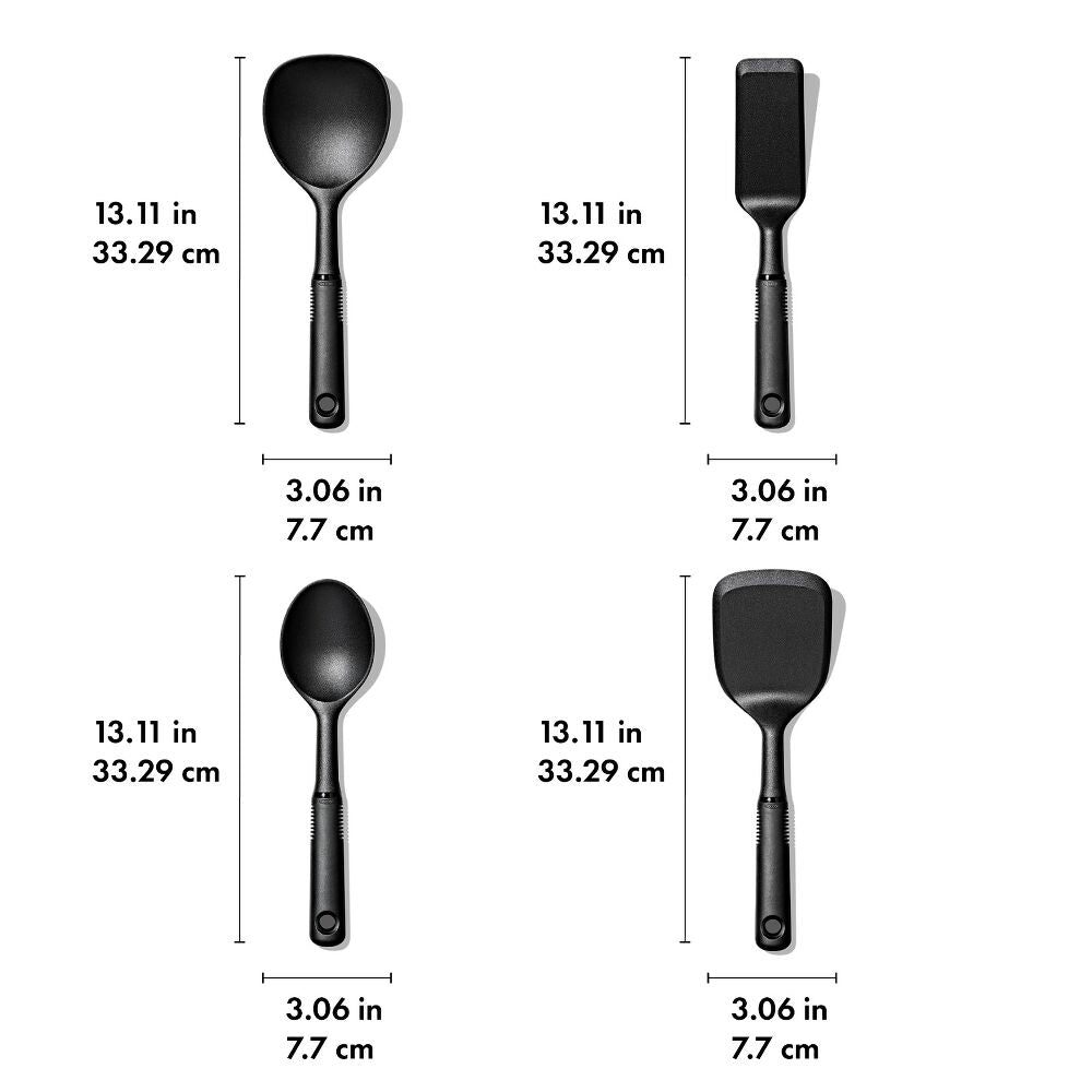 4-Piece Nylon Mini Utensil Set I6