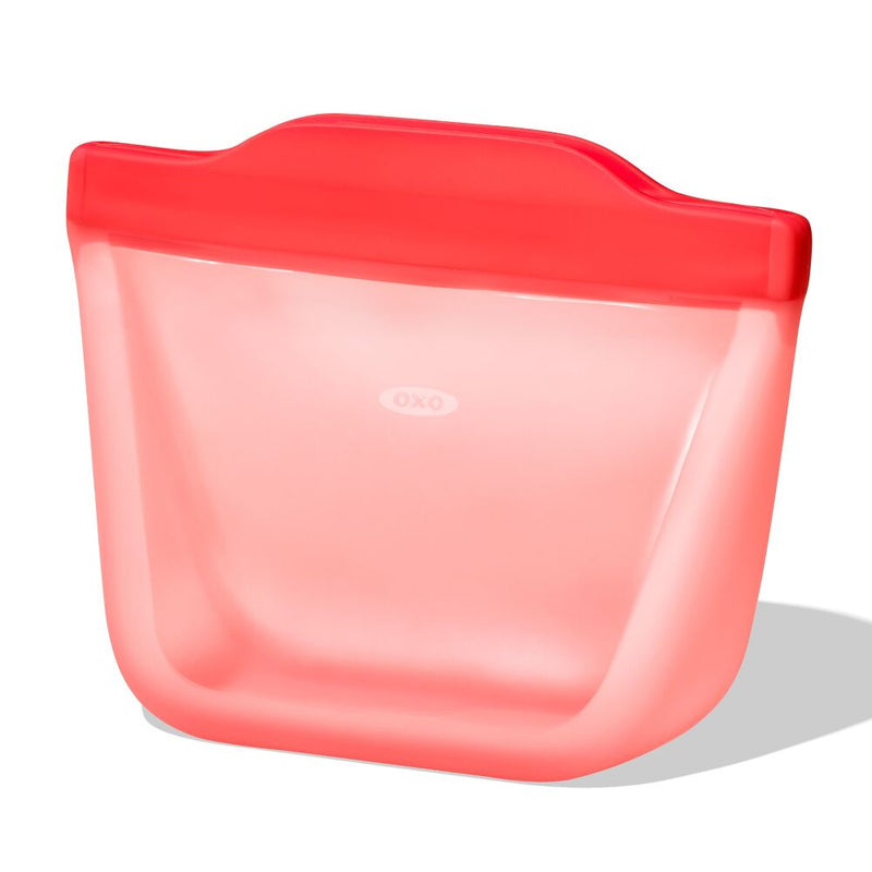 Silicone Reusable Bag - Stand-Up Snack (12 oz) – Watermelon F9
