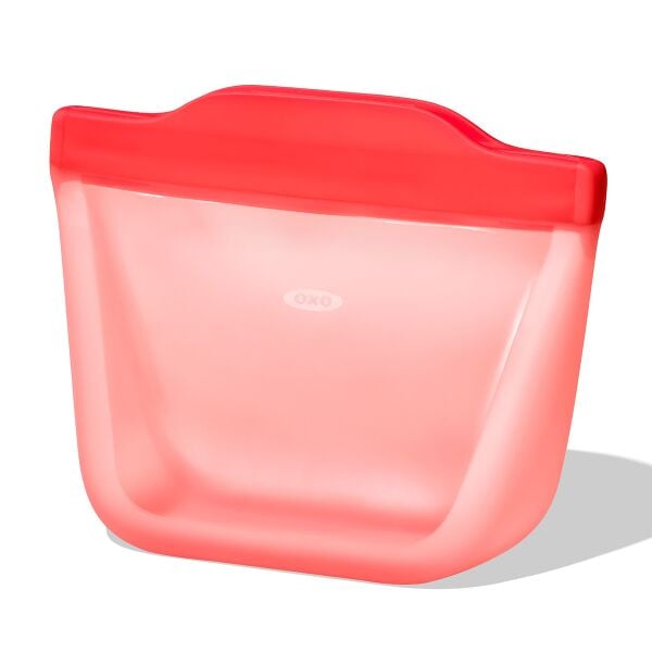 Silicone Reusable Bag - Stand-Up Snack (12 oz) – Watermelon F9