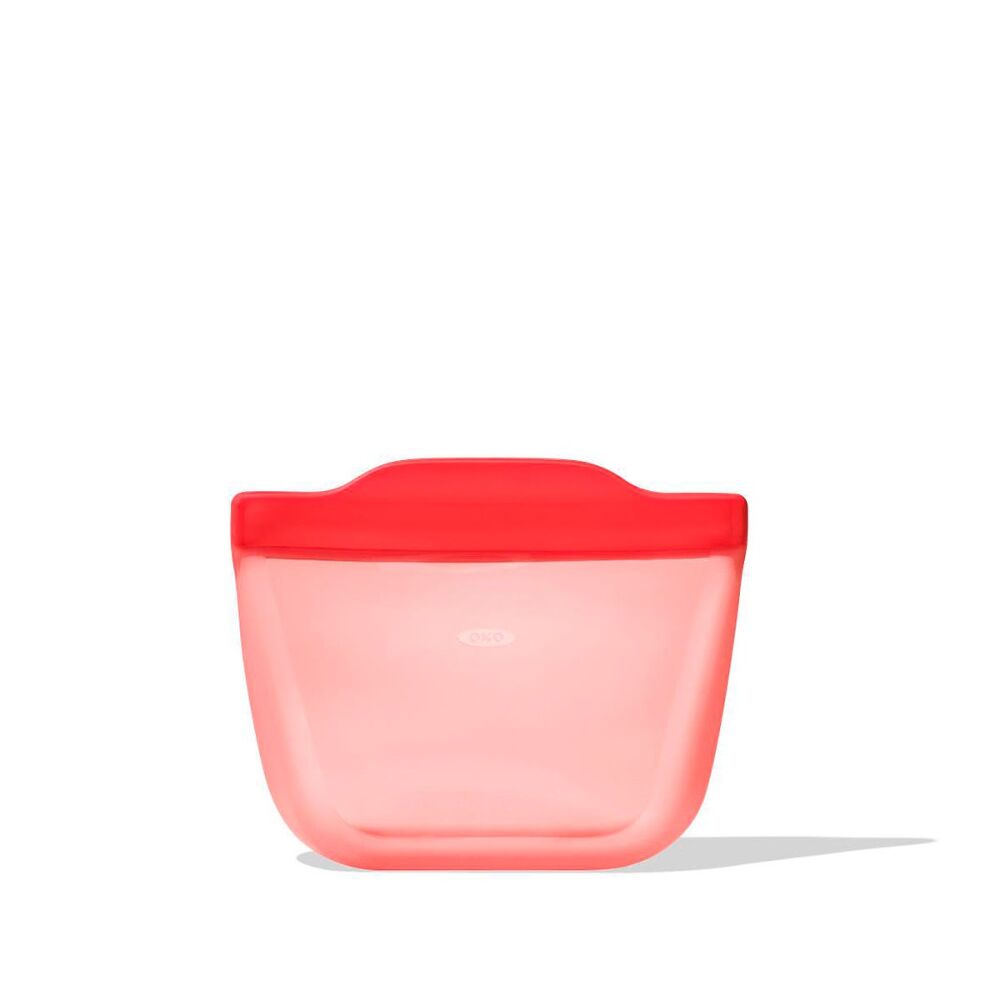 Silicone Reusable Bag - Stand-Up Snack (12 oz) – Watermelon F9