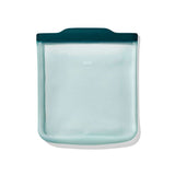 Silicone Reusable Bag - 4 Piece Starter Set - Oat/Lagoon M1