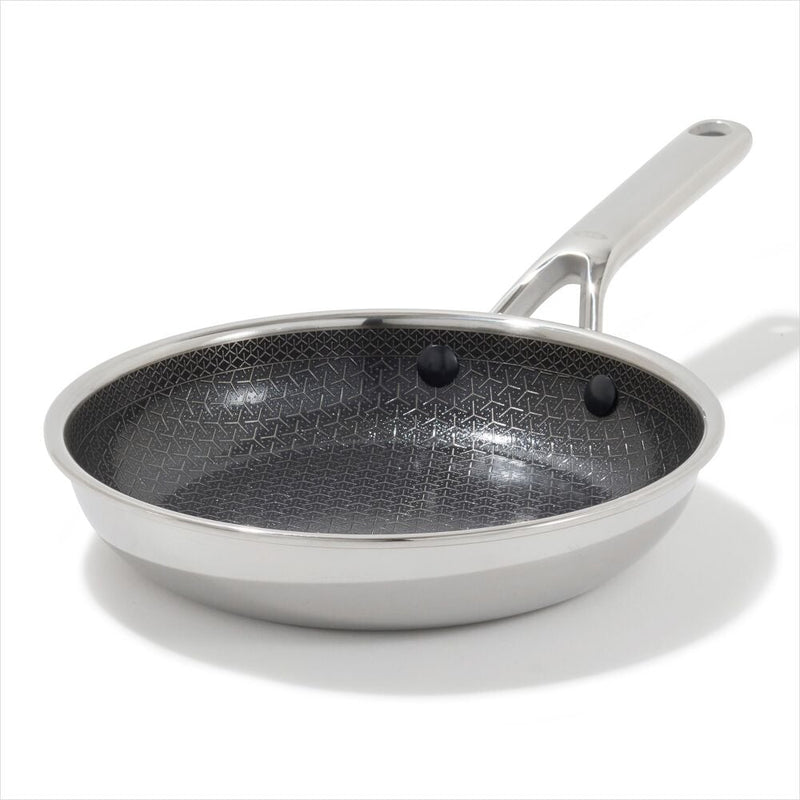 Trident Hybrid Non-Stick Stainless Steel 8 in Fry Pan X3