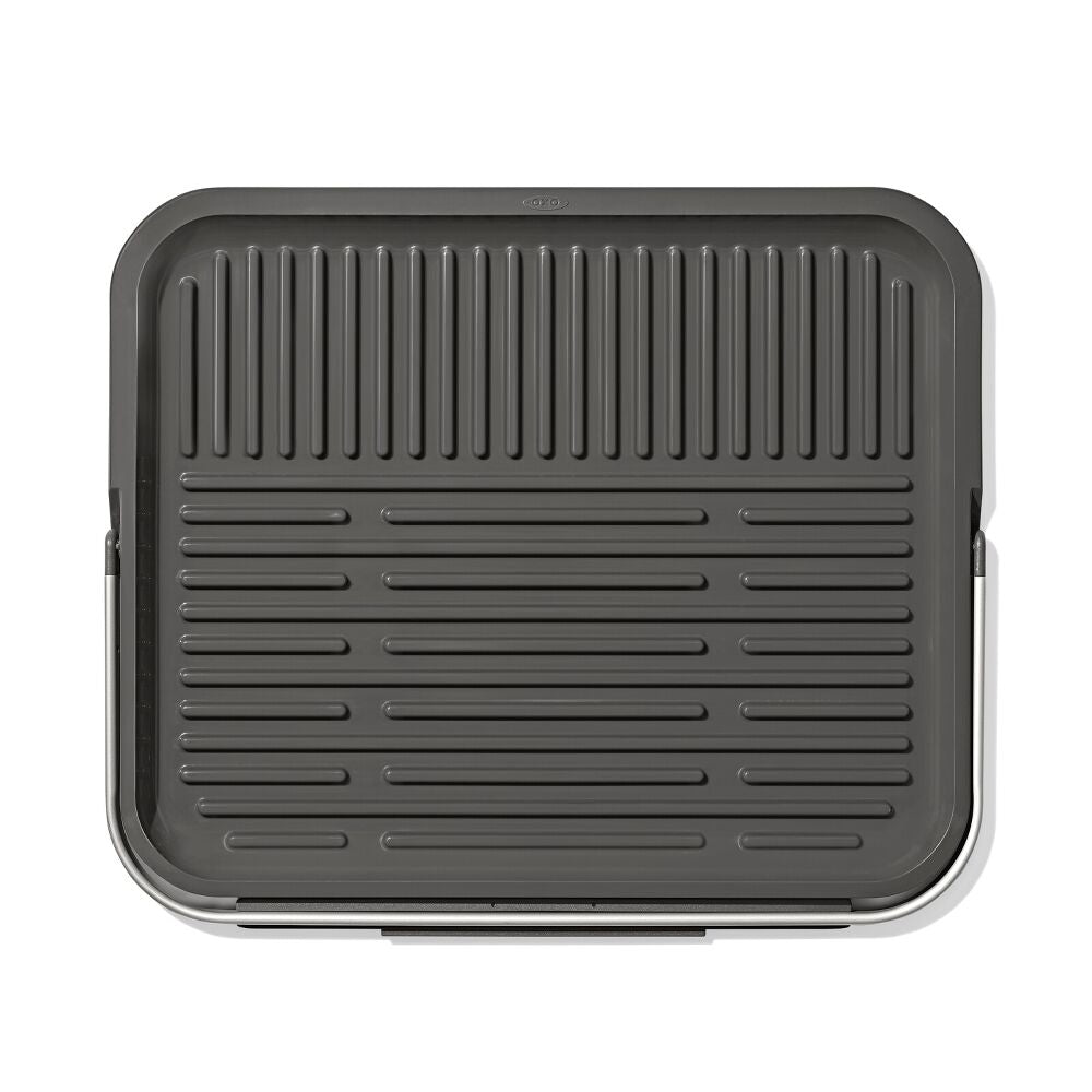 OXO Good Grips Compact Drying Rack with Dish Rest D4