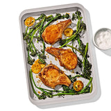 Non-Stick Pro Ceramic Coated Metal Bakeware Half Sheet Pan W9
