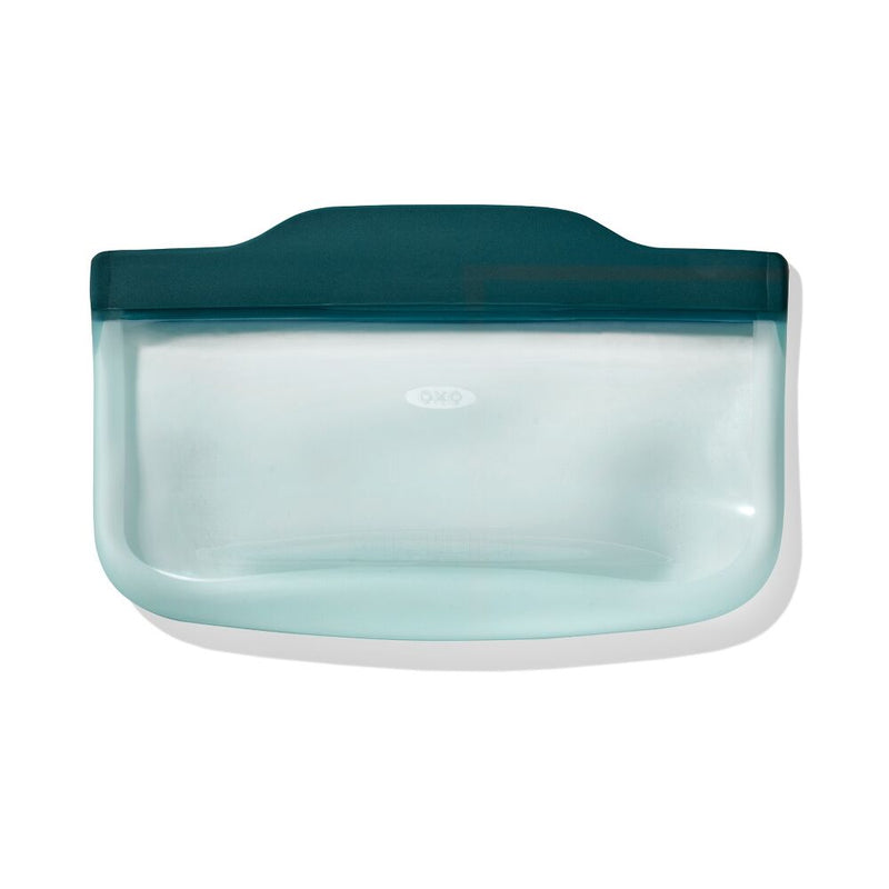 Silicone Reusable Bag - Snack Bag (12 oz) - Lagoon D7