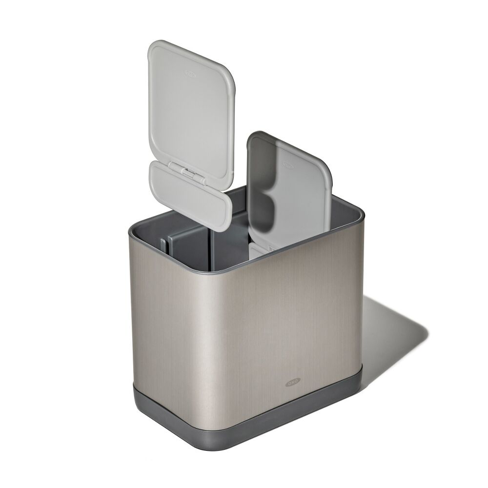 Adjustable Stainless Steel Utensil Holder - Large C1