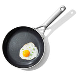 Stainless Steel Mira Series 8in Frypan - Ceramic B1
