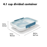 Prep & Go 4.1-Cup Divided Container - Ocean Blue A3
