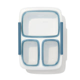 Prep & Go 4.1-Cup Divided Container - Ocean Blue A3