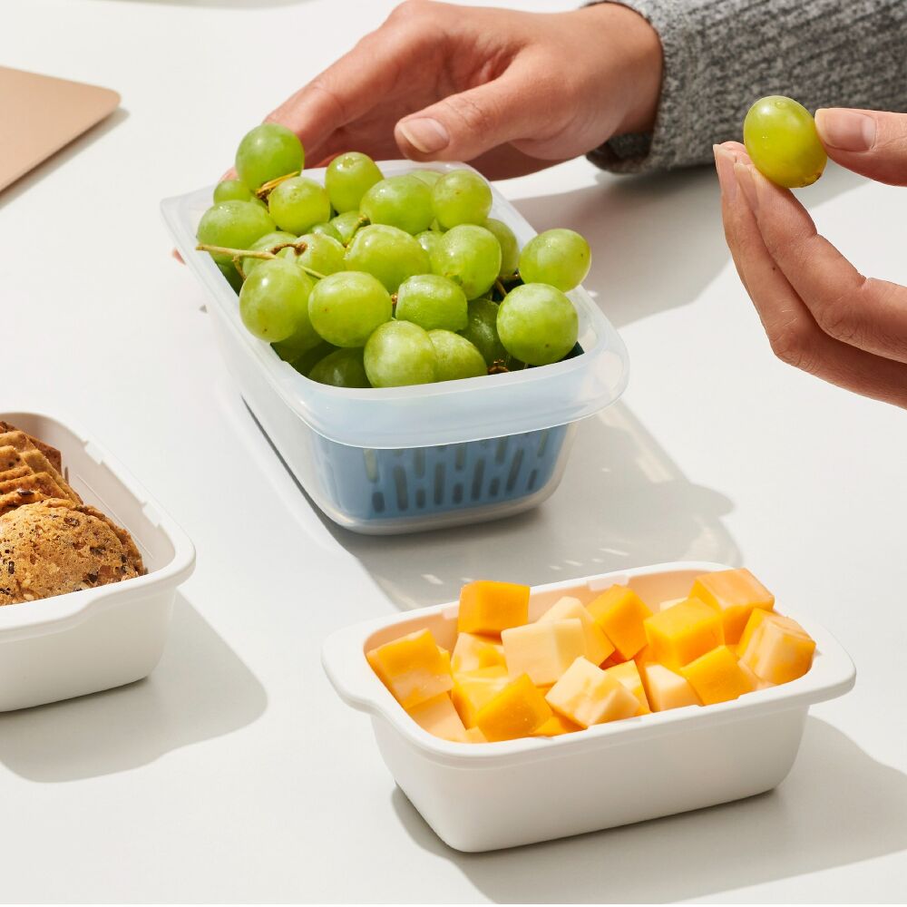 Prep & Go Container with Colander Q1