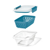 Prep & Go Container with Colander O1