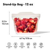 Silicone Reusable Bag - Stand-Up Snack (12 oz) – Oat Z5