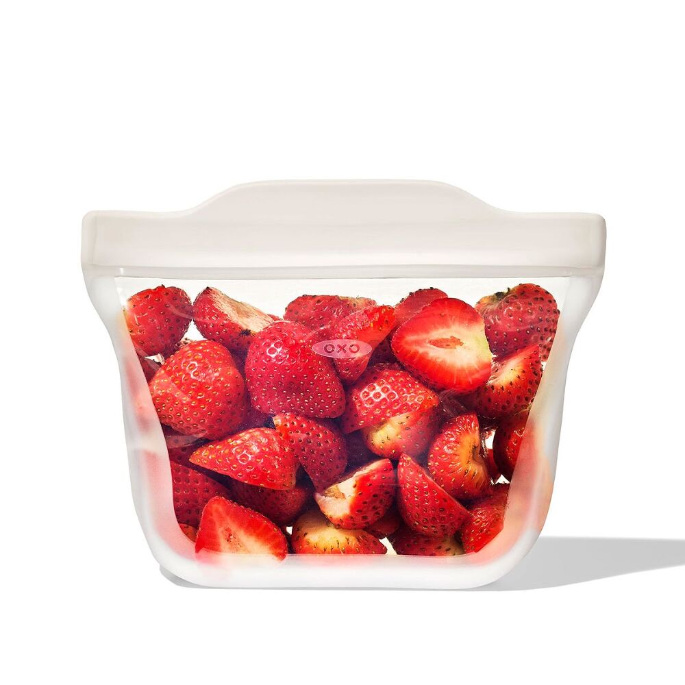 Silicone Reusable Bag - Stand-Up Snack (12 oz) – Oat Z5