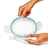 12-Piece Smart Seal Glass Container Set - Arctic Blue L7