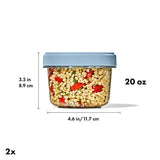 Twist & Stack Container (20 oz) – 2-Pack T3