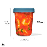 Twist & Stack Container (32 oz) – 2-Pack R7