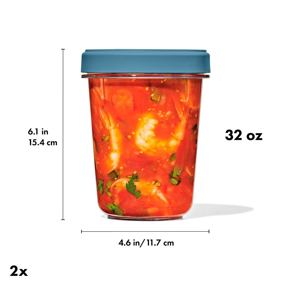 Twist & Stack Container (32 oz) – 2-Pack R7