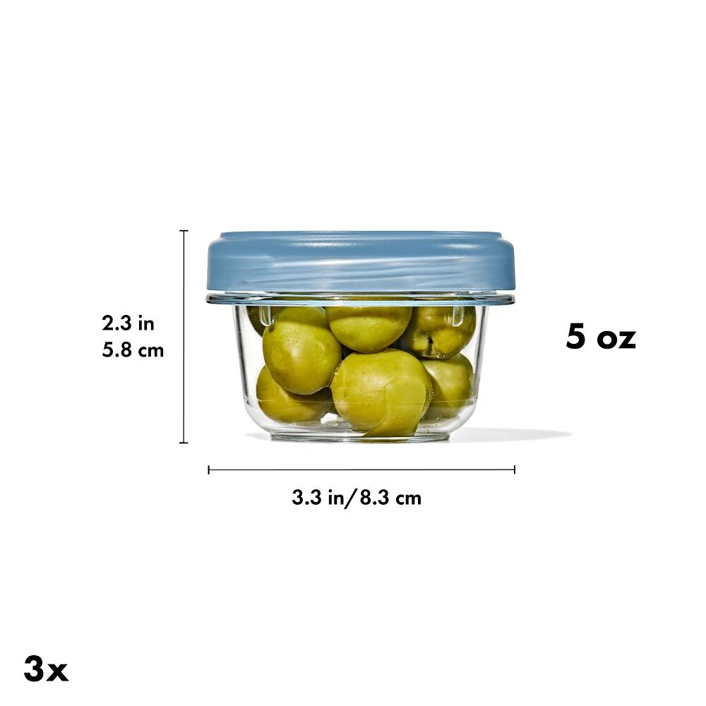 Twist & Stack Container (5 oz) – 3-Pack D6