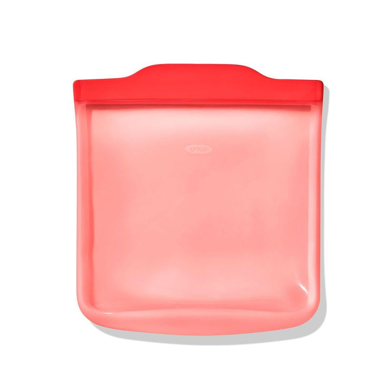 Silicone Reusable Bag - Sandwich Bag (28 oz) - Watermelon U5