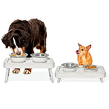 OXO Pet Adjustable Elevated Feeder B1
