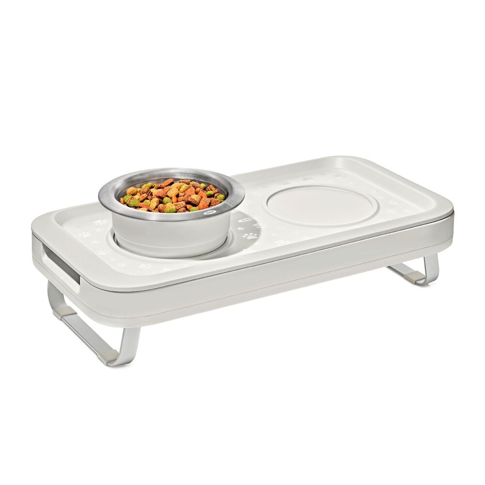 OXO Pet Adjustable Elevated Feeder B1