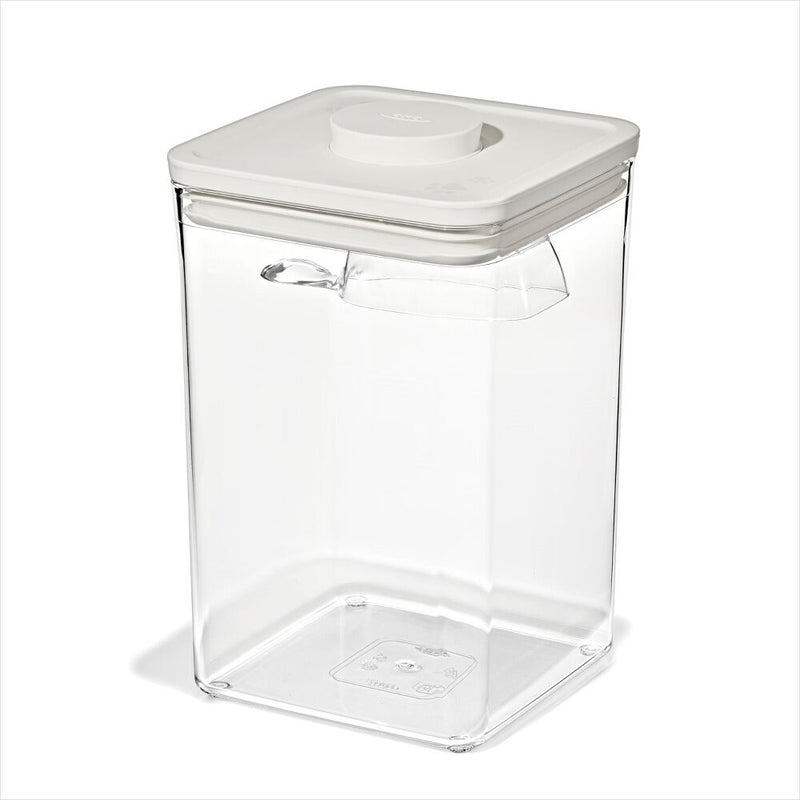 OXO Pet POP Container with Scoop — Big Square Medium — 4.4 Qt/4.2 L V5