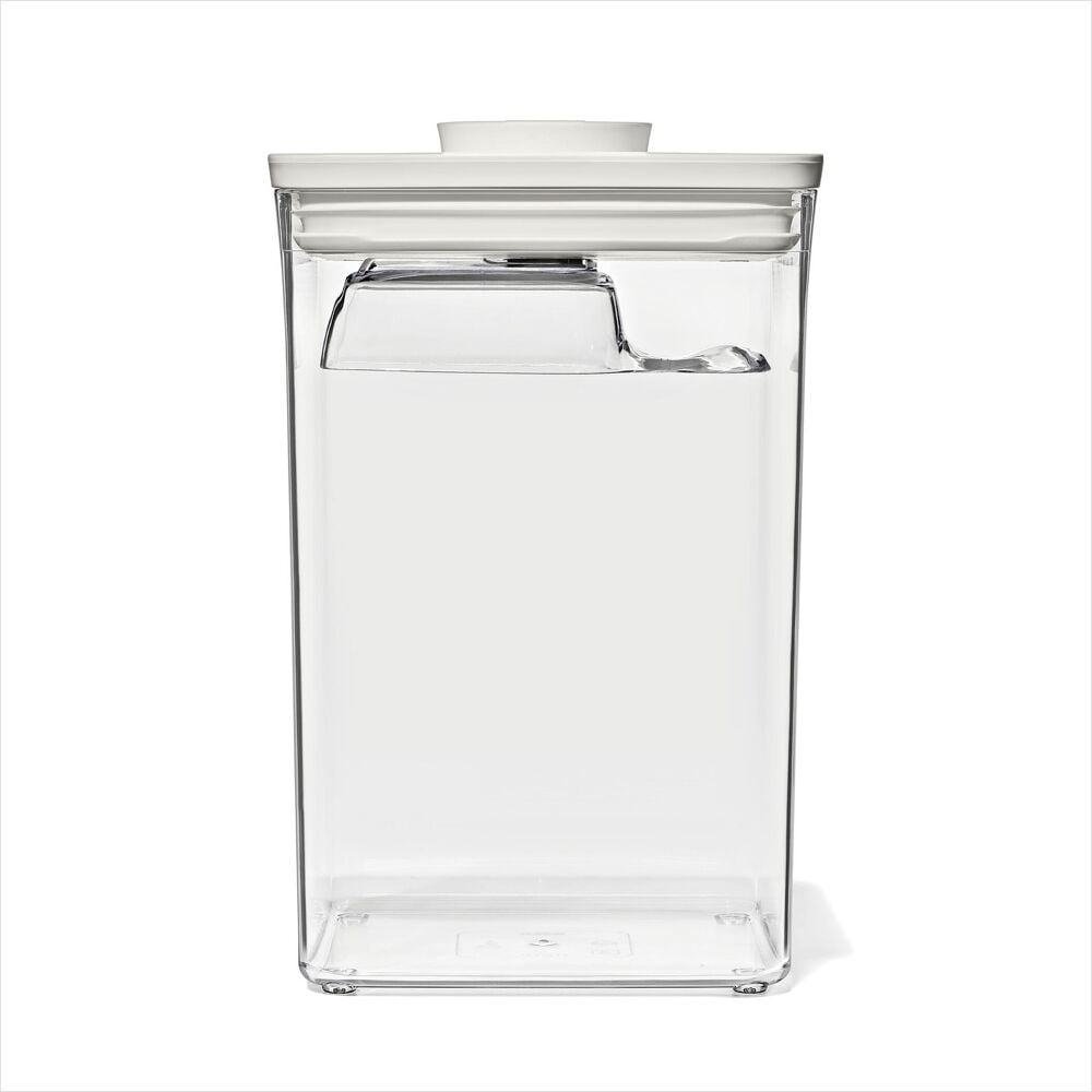OXO Pet POP Container with Scoop — Big Square Medium — 4.4 Qt/4.2 L V5