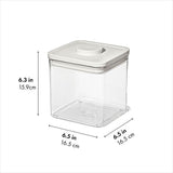 OXO Pet POP Container — Big Square Short — 2.8 Qt/2.6 L K8