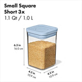 3-Piece POP Container Set with Mini Scoops P0