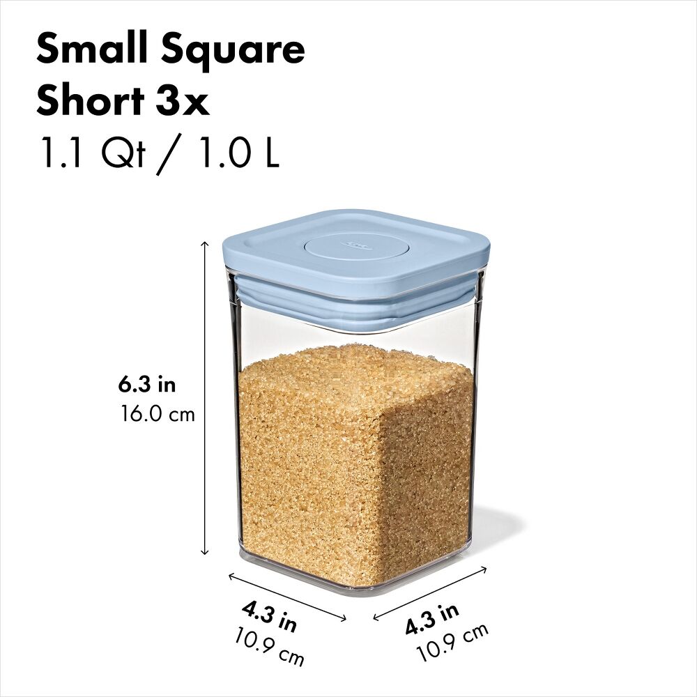 3-Piece POP Container Set with Mini Scoops P0