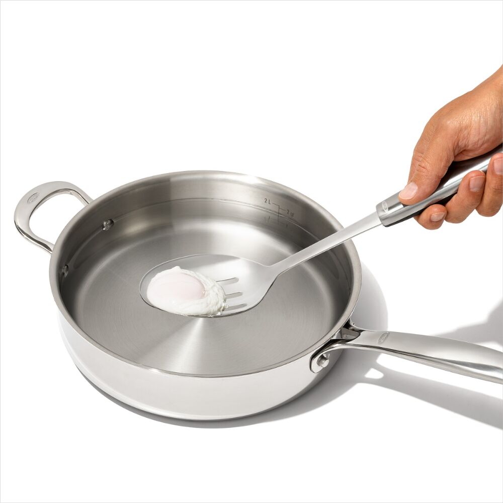 OXO Steel Slotted Cooking Spoon O0