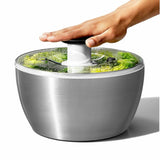 Steel Salad Spinner A9