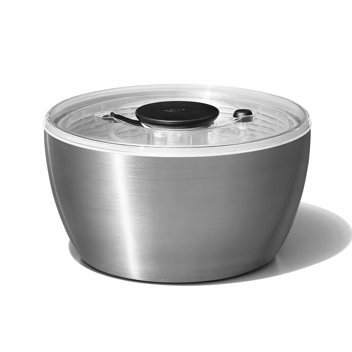 Steel Salad Spinner A9