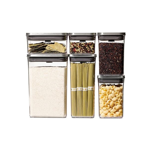 Steel 6-Piece POP Container Set K7