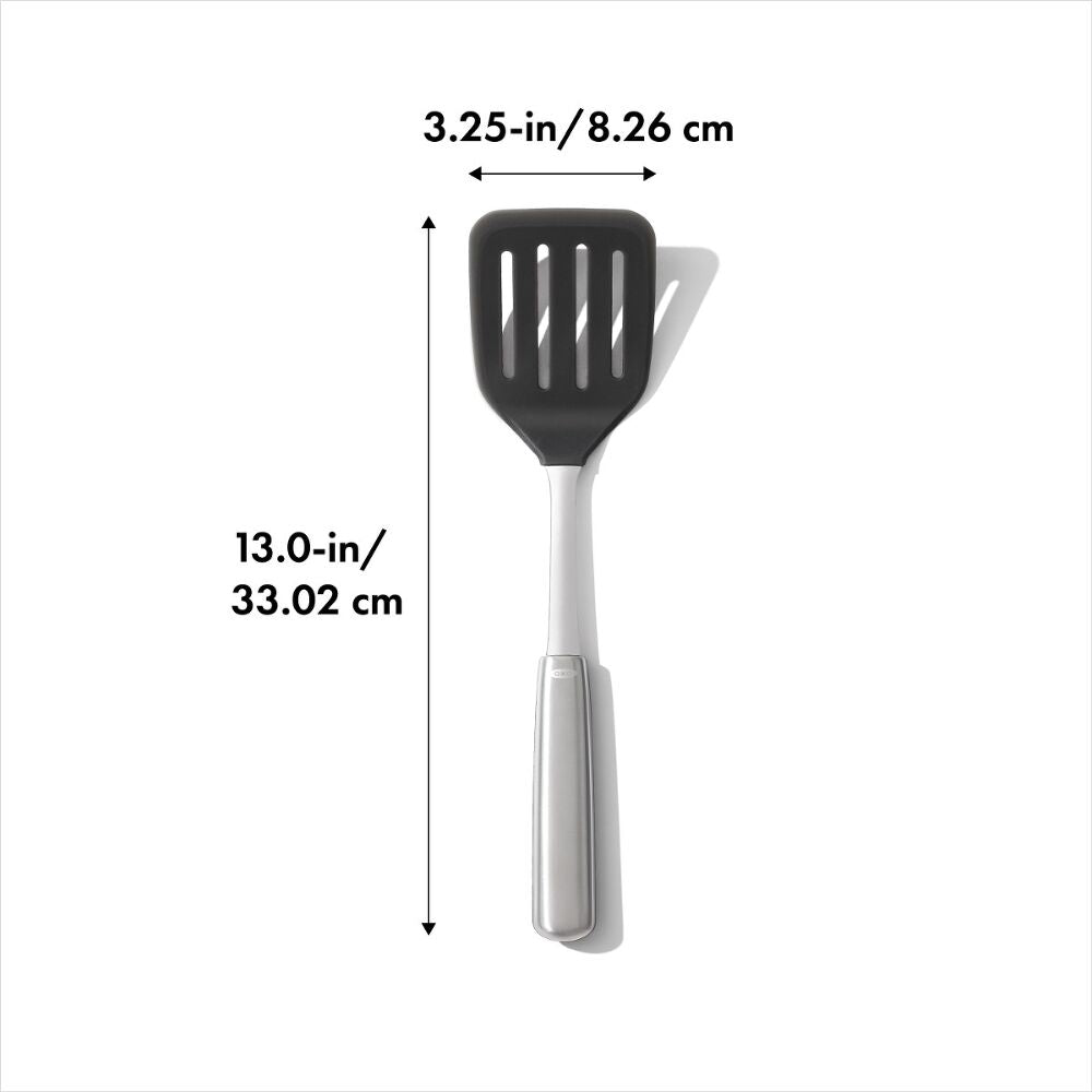 OXO Steel Silicone Flexible Turner T7