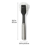 Steel Dish Brush with Replaceable Head Q0