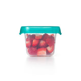 6 oz Baby Blocks™ Plastic Freezer Storage Containers - Tot Teal Y7