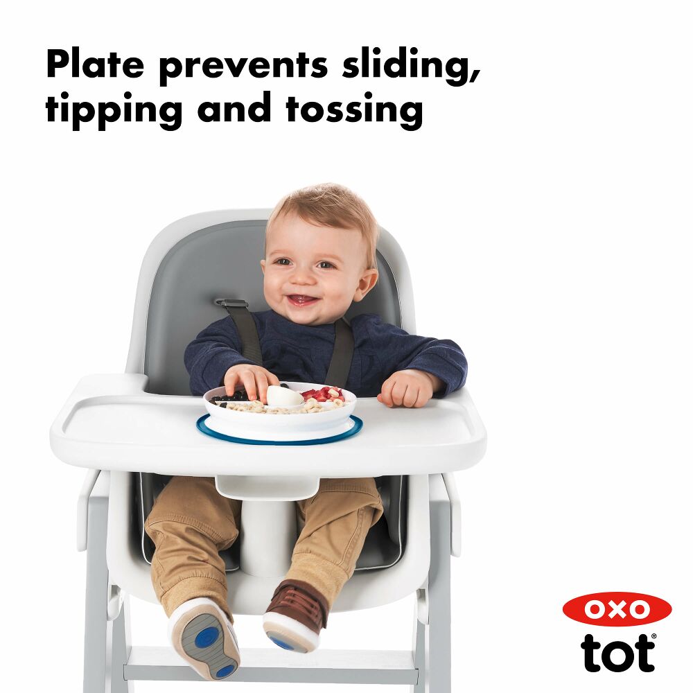 Stick & Stay Suction Divided Plate T7