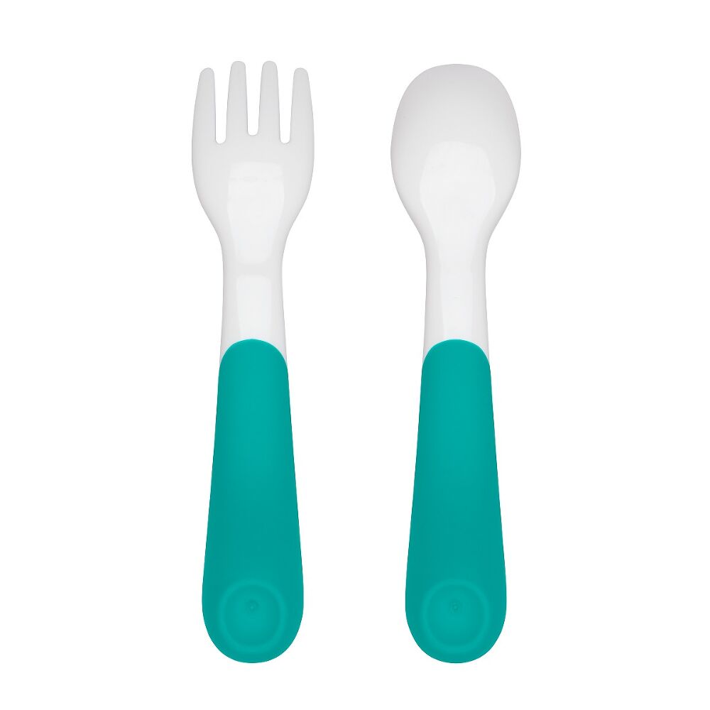 On-the-Go Plastic Fork and Spoon Set with Travel Case A8