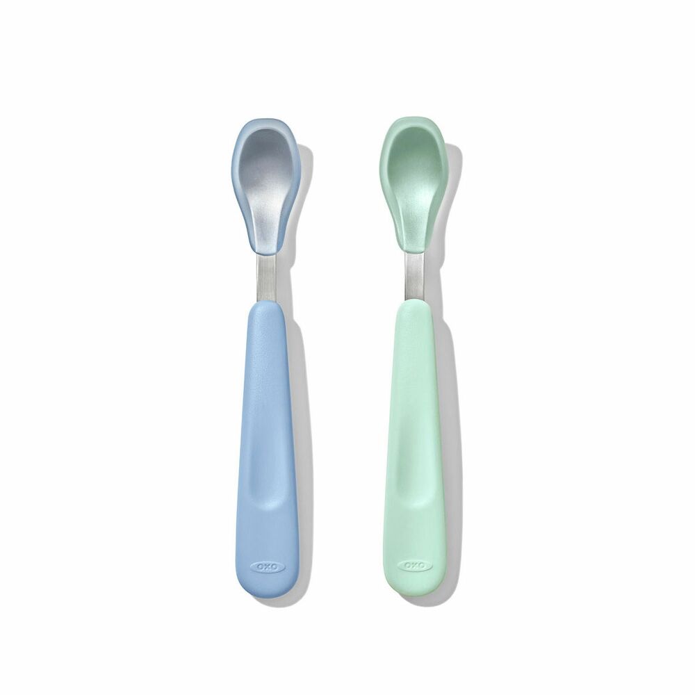 Feeding Spoon Set with Soft Silicone E8