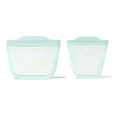 Tot Silicone Reusable Bag - 2-Piece Stand-Up Cup Set X8