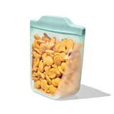 Tot Silicone Reusable Bag - 2-Piece Stand-Up Cup Set X8