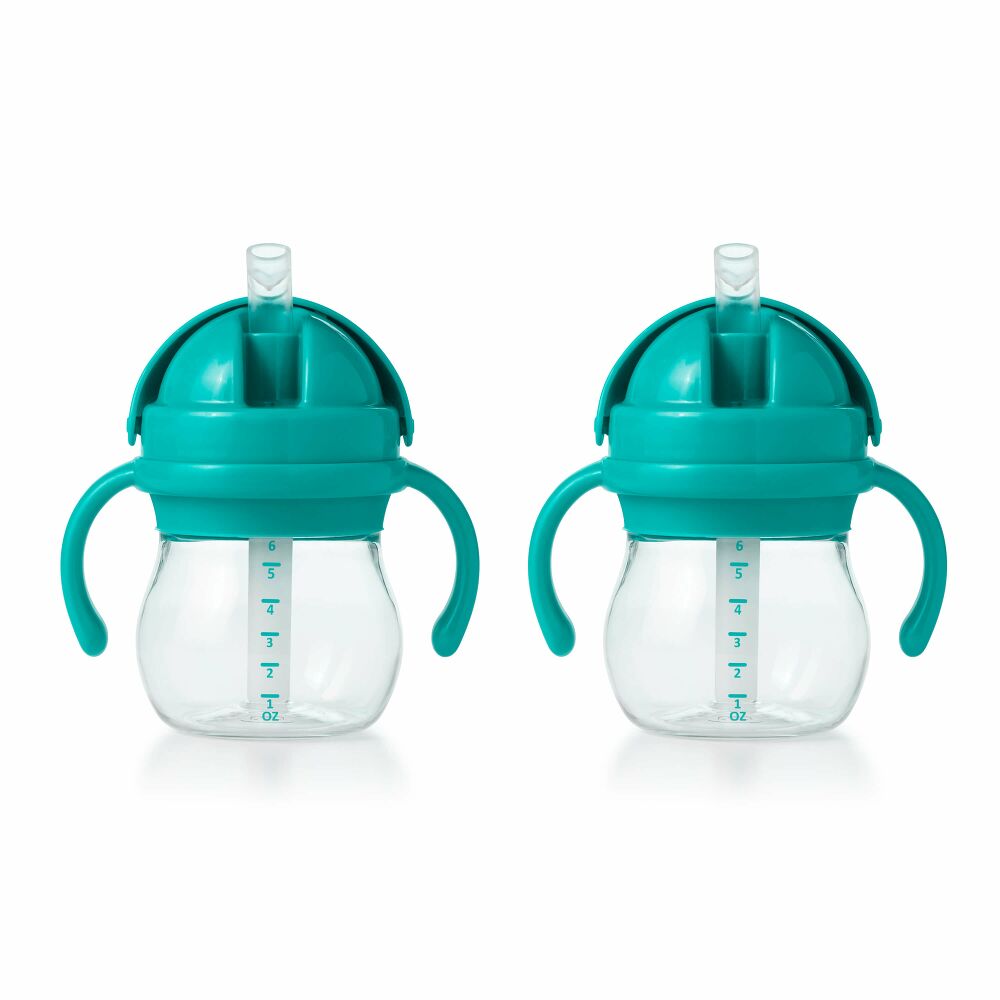 Transitions 6 Oz Straw Cup with Handles Set X5