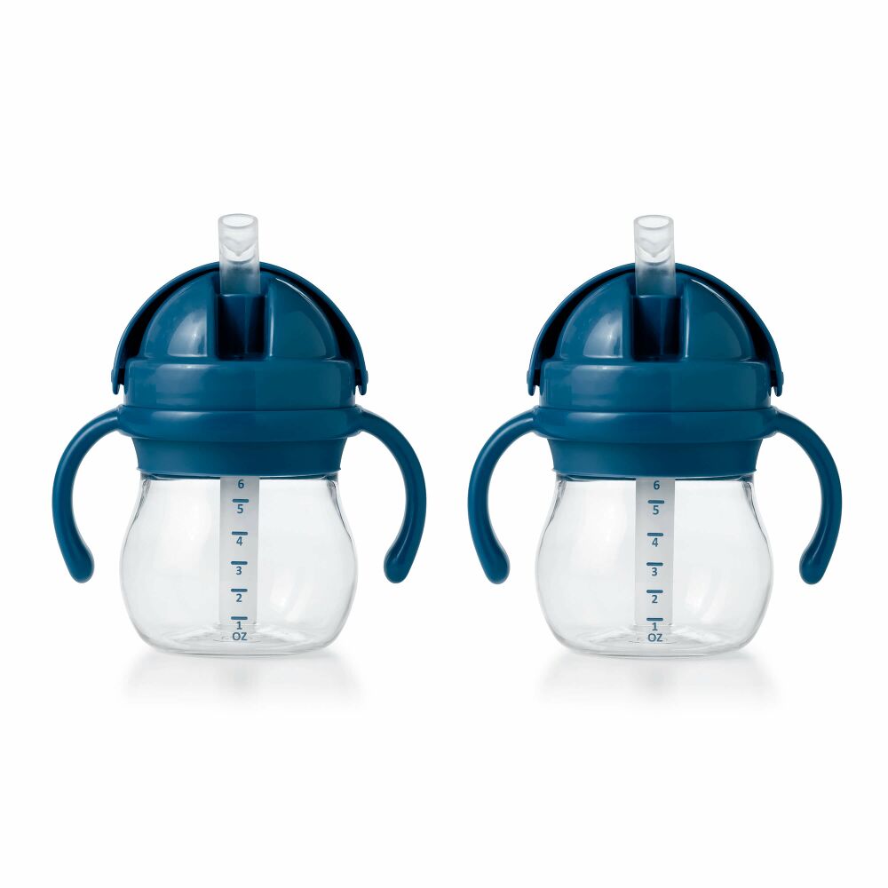Transitions 6 Oz Straw Cup with Handles Set X5