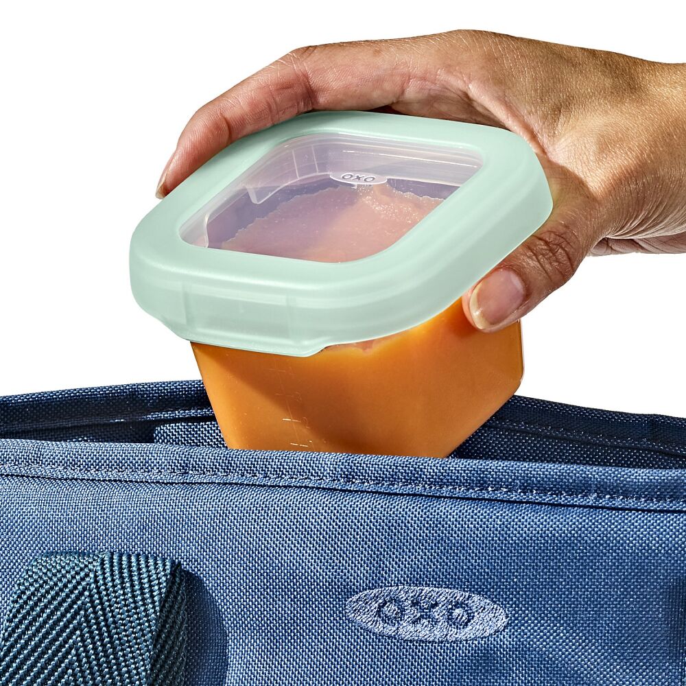 Baby Blocks Food Storage Containers (6 oz) - Opal T0
