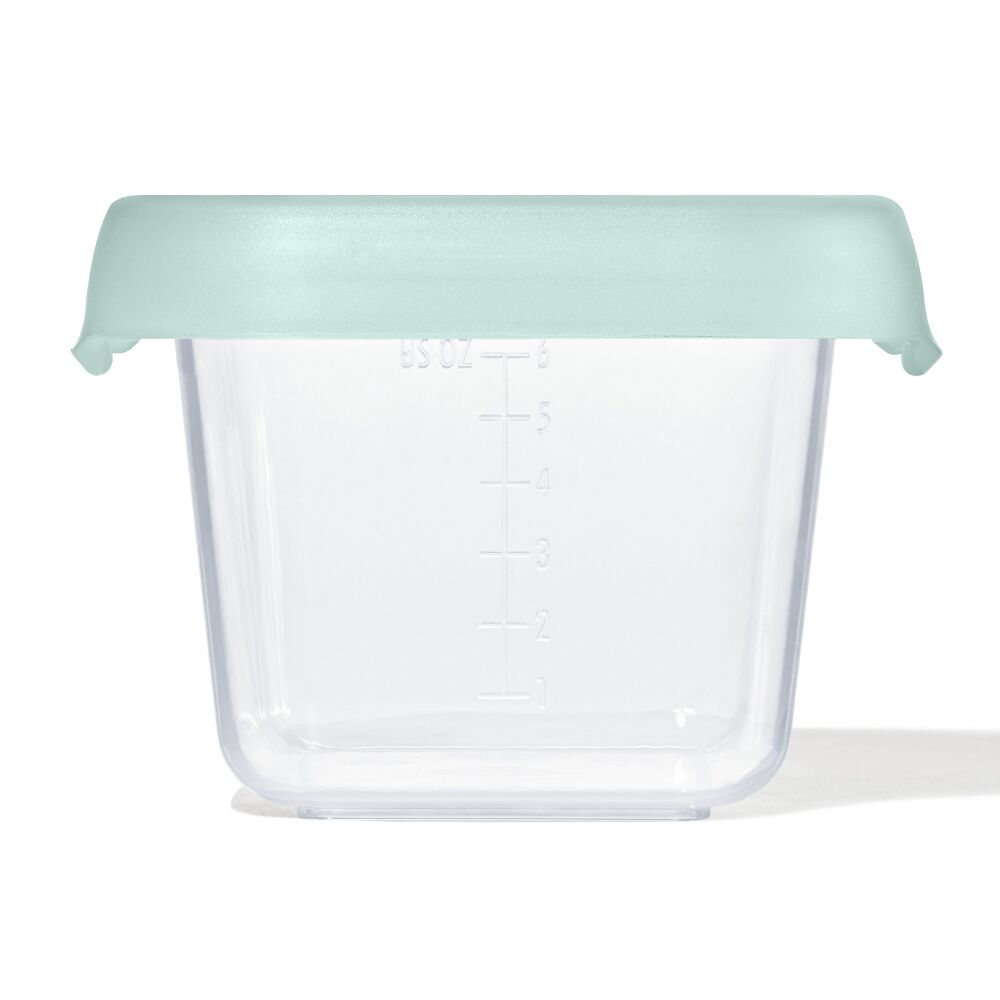 Baby Blocks Food Storage Containers (6 oz) - Opal T0