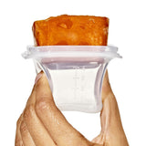 Silicone Baby Blocks Food Storage Containers (4 oz) - Opal X4